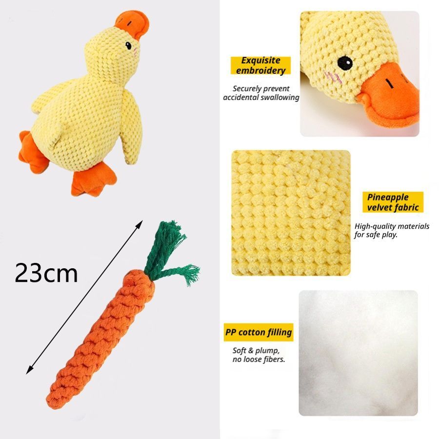 2-Pack Squeaky Plush Toys 02 - Image 4