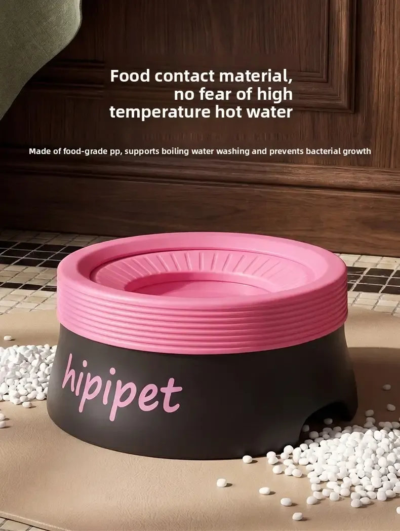 Pet Essential | Splash-Proof Non-Wet Mouth Water Bowl, Dogs and Cats Drink Freely and More Hygienically(GREEN 1200ML) - Image 10