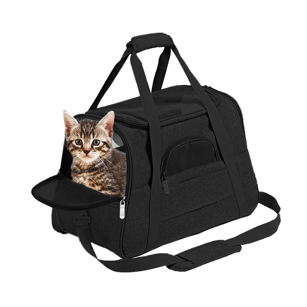 Cat Pet Carrier Travel Carrier Pet Bag for Small Medium Cats Pink - Image 9