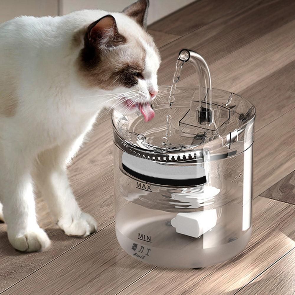 WF060 Pet Water Fountain Cat Dog Electric Drink Dispenser Filter Continuous Flowing - Image 3