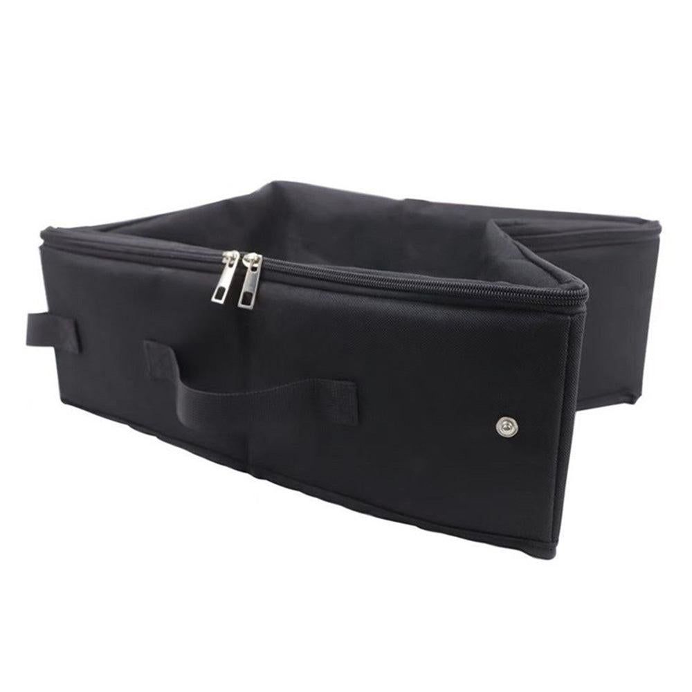 Portable Foldable Cat Travel Litter Box - Waterproof & Easy to Clean Black - Image 7