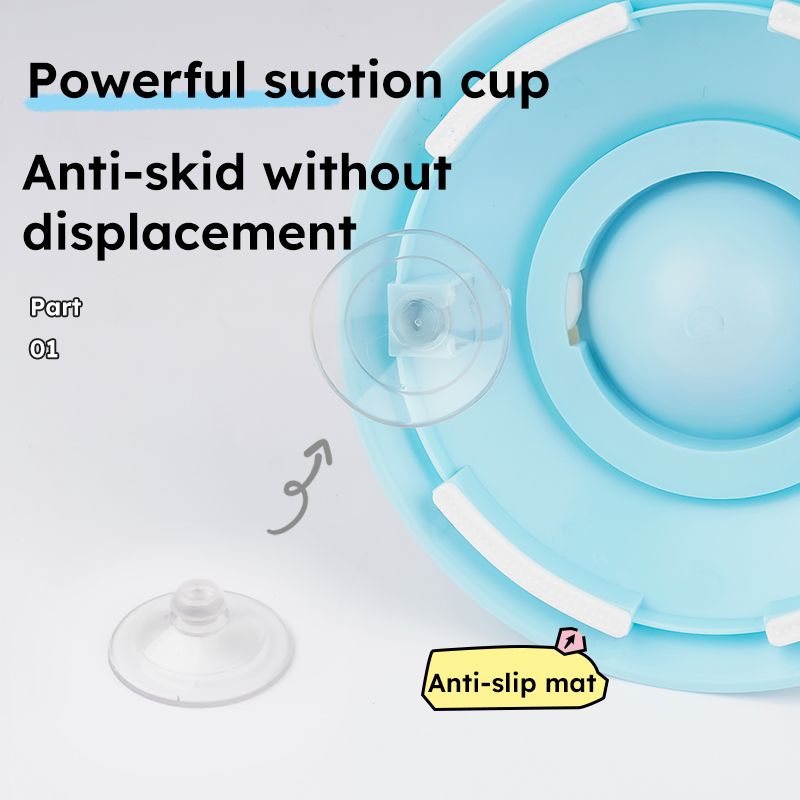 Pet Slow Feeder Bowl with Food Dispenser, Non-Slip, Universal Puzzle Feeder for Cats and Dogs - White - Image 4