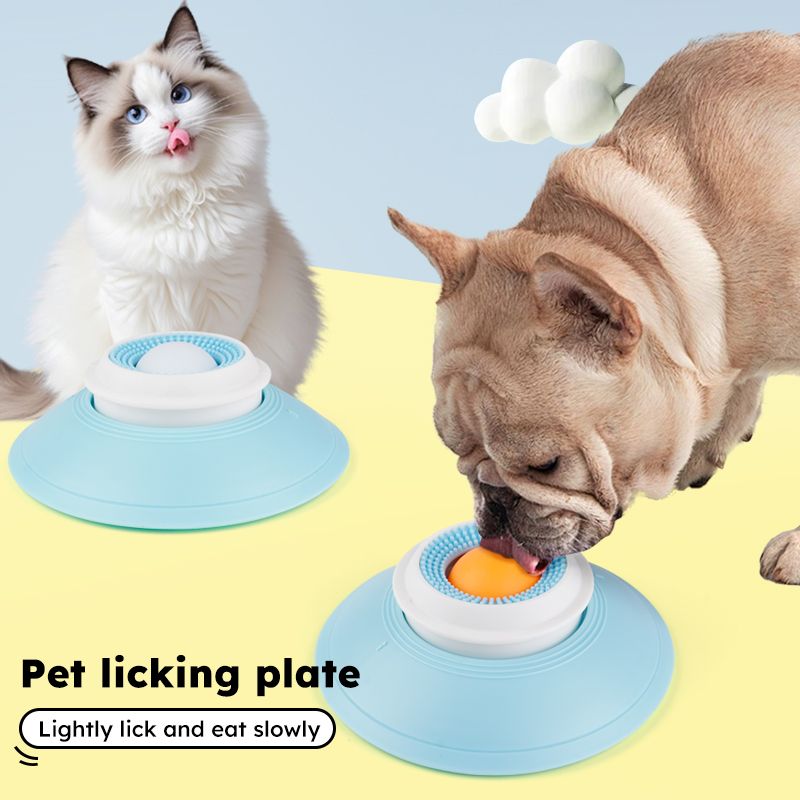 Pet Slow Feeder Bowl with Food Dispenser, Non-Slip, Universal Puzzle Feeder for Cats and Dogs - White - Image 5