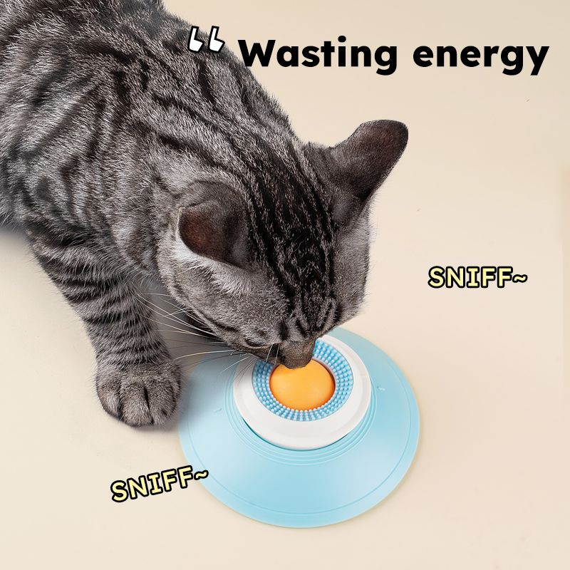 Pet Slow Feeder Bowl with Food Dispenser, Non-Slip, Universal Puzzle Feeder for Cats and Dogs - Yellow - Image 9